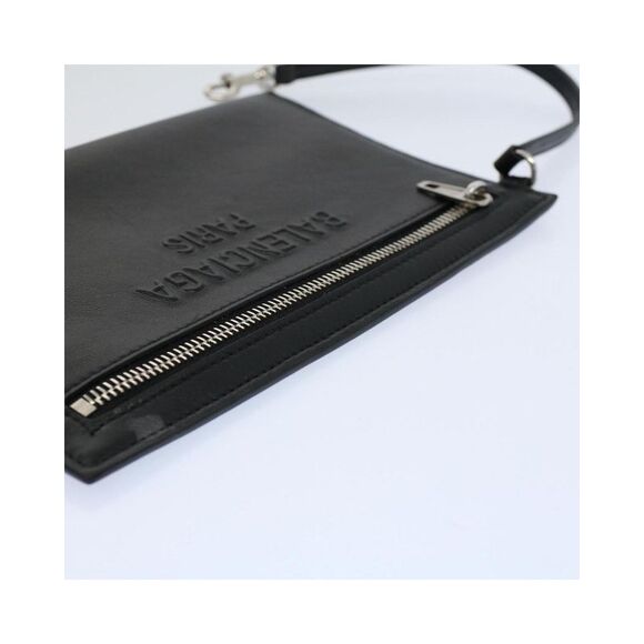 Pre Loved Balenciaga Classic City Clutch Unisex Black Clutch Bags - Picture 6 of 8